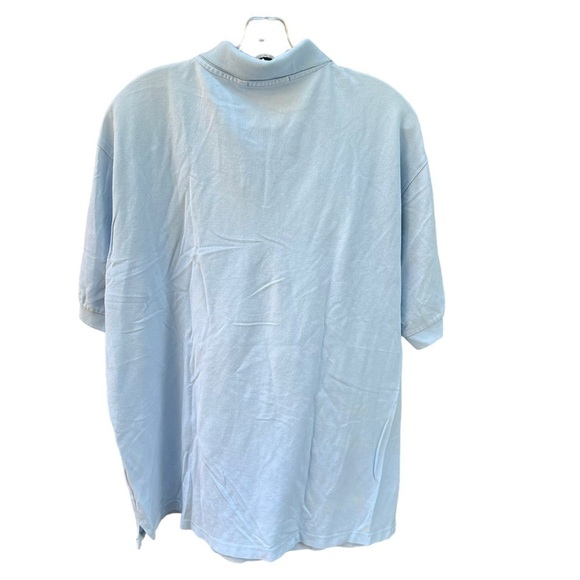 Les Copains - Vintage Light Blue Collared Short Sleeve Mens Polo Size XL - Picture 4 of 7